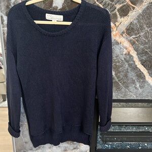 Vintage Savanna  navy blue sweater (S)